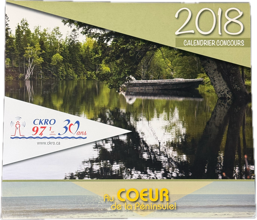 Calendrier CKRO 2018